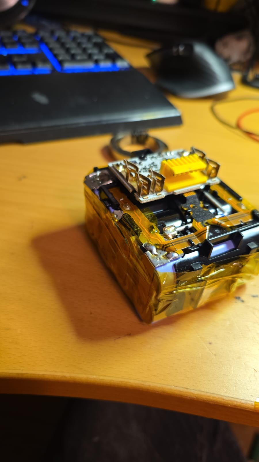 Battery pack wiring